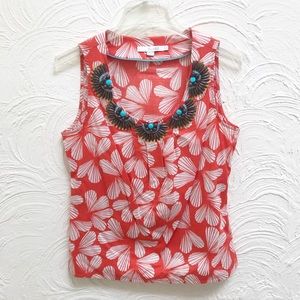 Boden Tropical Floral Tank Bead Detail Size 4